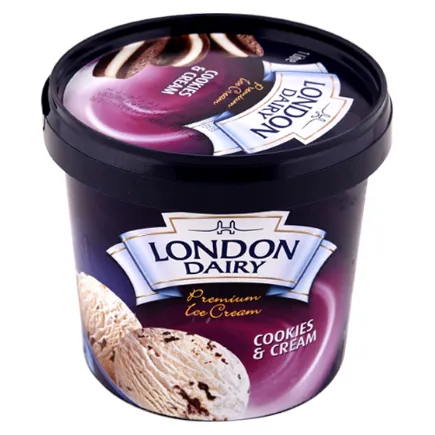 Glace Cookies crèm LONDON DAIRY 1 L