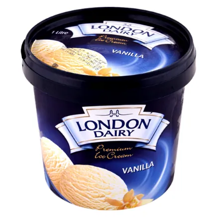 Glace premium Vanille LONDON DAIRY 1 L