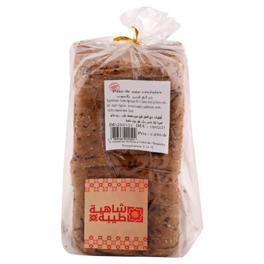 Pain de mie Aux céréales CHAHIA TAYBA 16 Tranches