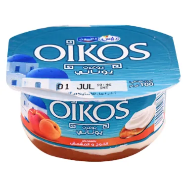 Yaourt à la grecque Pêche-abrico DELICE 100 g