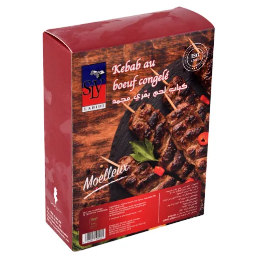 Kebab de bœuf congelé SLV 330 g
