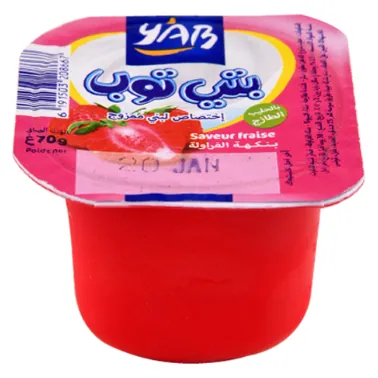 Yaourt brassé Fraise P'TIT TOP 70 g