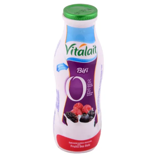 Yaourt à boire 0% Fruits des bois VITALAIT 170 g