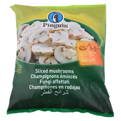 Champignons émincés PINGUIN 450 g