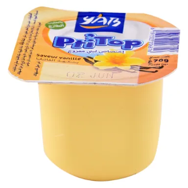 Yaourt brassé Vanille P'TIT TOP 70 g