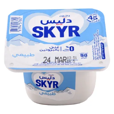 Yaourt Skyr Nature DELICE DANONE 90 g