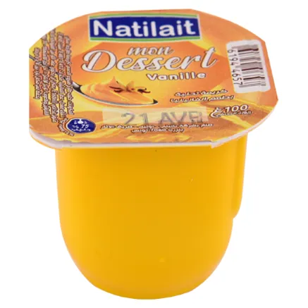 Crème dessert Vanille NATILAIT 100 g
