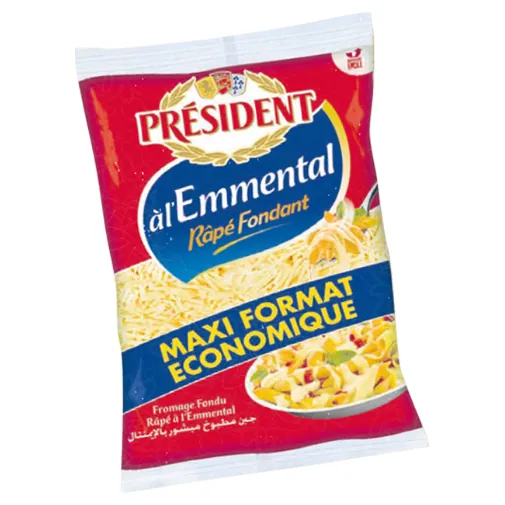 Fromage râpé à l'emmental PRESIDENT 1 kg