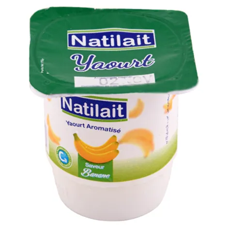 Yaourt aromatisé Banane NATILAIT 110 g