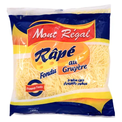 Préparation fromagère rapée Au gruyère MONTREGAL 450 g