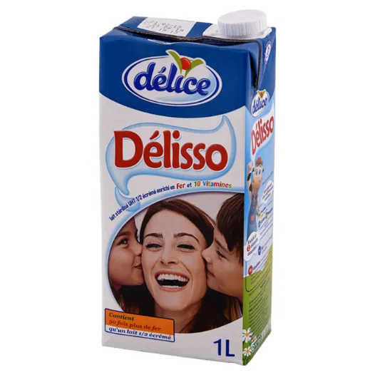 Lait enrichi DELISSO 1L