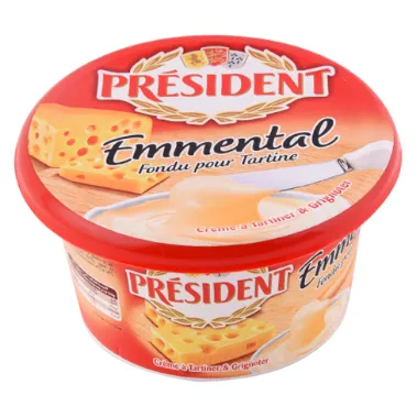 Crème à tartiner Emmental PRESIDENT 150 g