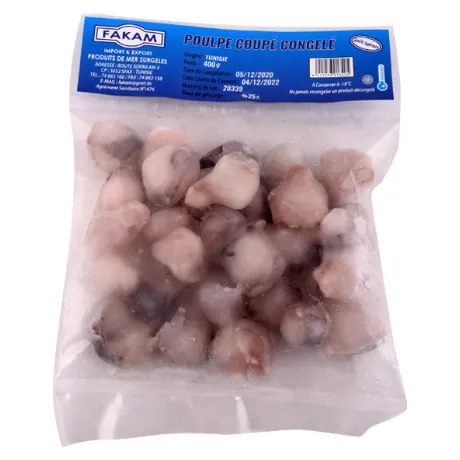 Poulpe coupée FAKAM 400 g