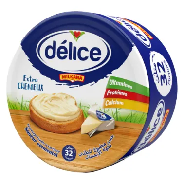 Fromage fondu MILKANA 32 Portions