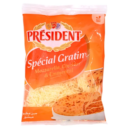 Fromage rapé spécial grati PRESIDENT 120 g