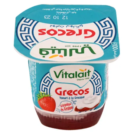 Yaourt à la grecque Fraise GRECOS 100 g