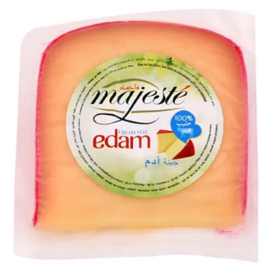Fromage edam 100% lait MAJESTE Conditionné par 100 g