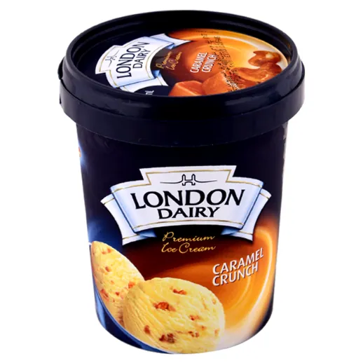 Glace Caramel -crunch LONDON DAIRY 500 ml