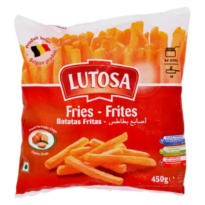Frites surgelées LUTOSA 450 g