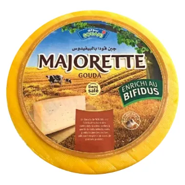 Fromage gouda demi sel majorette bifi SOUANI Conditionné par 100 g