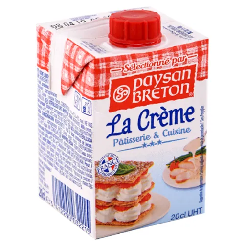 Crème fraîche PAYSAN BRETON 20 cl