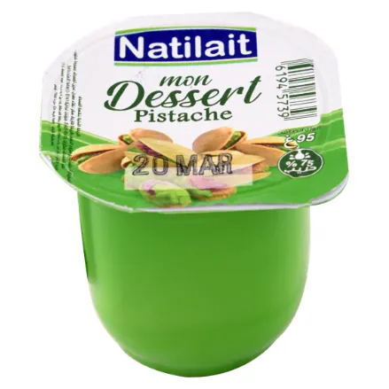 Crème dessert Pistache NATILAIT 95 g