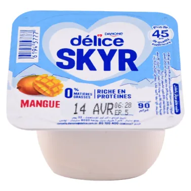 Yaourt Skyr Mangue DELICE DANONE 90 g