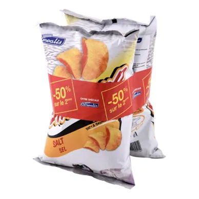 Chips Sel CHIPS'UP 2 x 70 g
