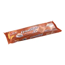 Gaufrette cappuccino CROUSTINA 6 x 33 g