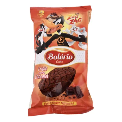 Cake zig zag Chocolat BOLERIO 45 g