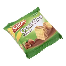 Gaufrette noisette CROUSTINA SAÏDA 33 g