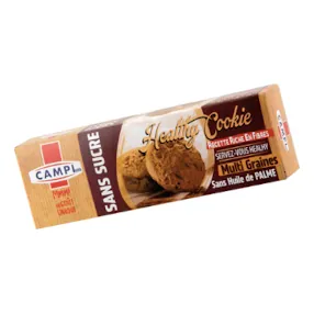 Cookies Sans sucre Healthy Multi graines CAMPI PLUS 100 g
