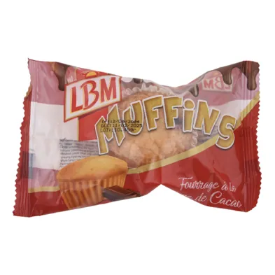 Muffin fourré crème cacao LBM 40 g