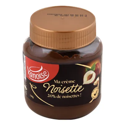 Pâte à tartiner noisettes VANOISE 330 g