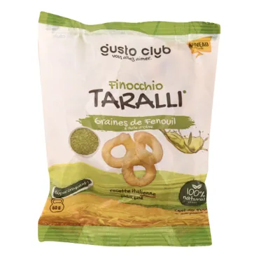 Crackers Grain de fenouil TARALLI 60 g
