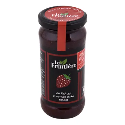 Confiture de fraise LA FRUITIERE 340 g