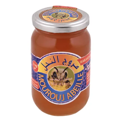 Miel d'herbe MOUROUJ ABEILLE 500 g