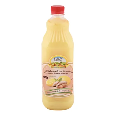 Boisson concentrée Orgeat citron JAWHARA 1L