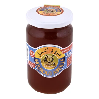 Miel d'eucalyptus MOUROUJ ABEILLE 1 kg