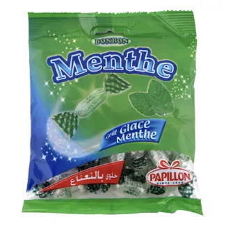 Bonbon menthe glacé PAPILLON 150 g
