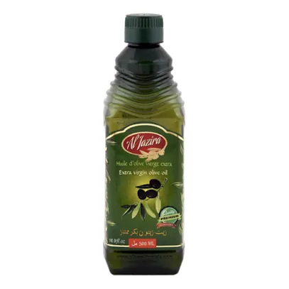 Huile d'olive extra vierge JAZIRA 500 ml