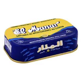 Sardine Citron EL MANAR 125 g