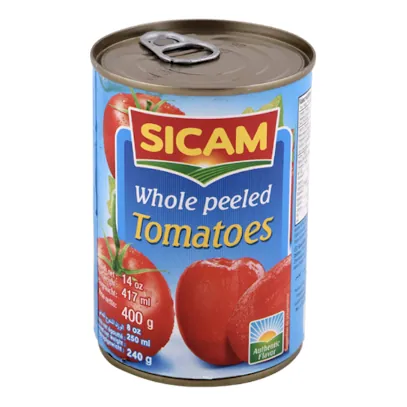 Sauce de tomates pelées SICAM 400 g