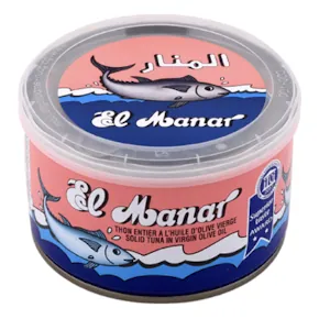 Thon entier Huile d'olive EL MANAR 400 g