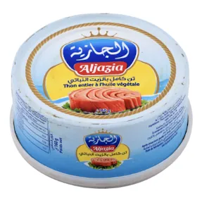 Thon entier à l'huile végétale AL JAZIA 160 g