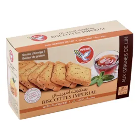 Biscottes aux graines de lin IMPERIAL 350 g