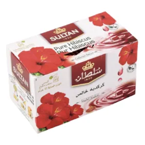 Thé infusion Pure hibiscus SULTAN 20 x 1,6 g