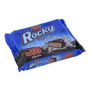Gaufrette Lait ROCKY 10 x 25 g