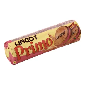 Biscuit fourré Fraise PRIMO LINGOT 190 g