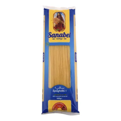 Spaghetti n°1 SANABEL CARTHAGE le sachet de 500 g
